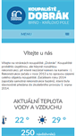 Mobile Screenshot of koupalistebrno.cz